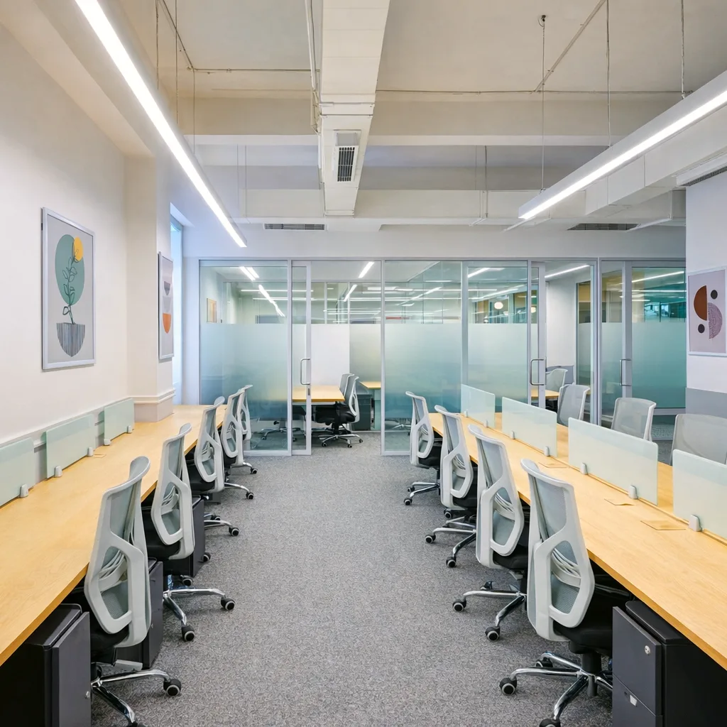 Office lounge at alt.f Noida 142