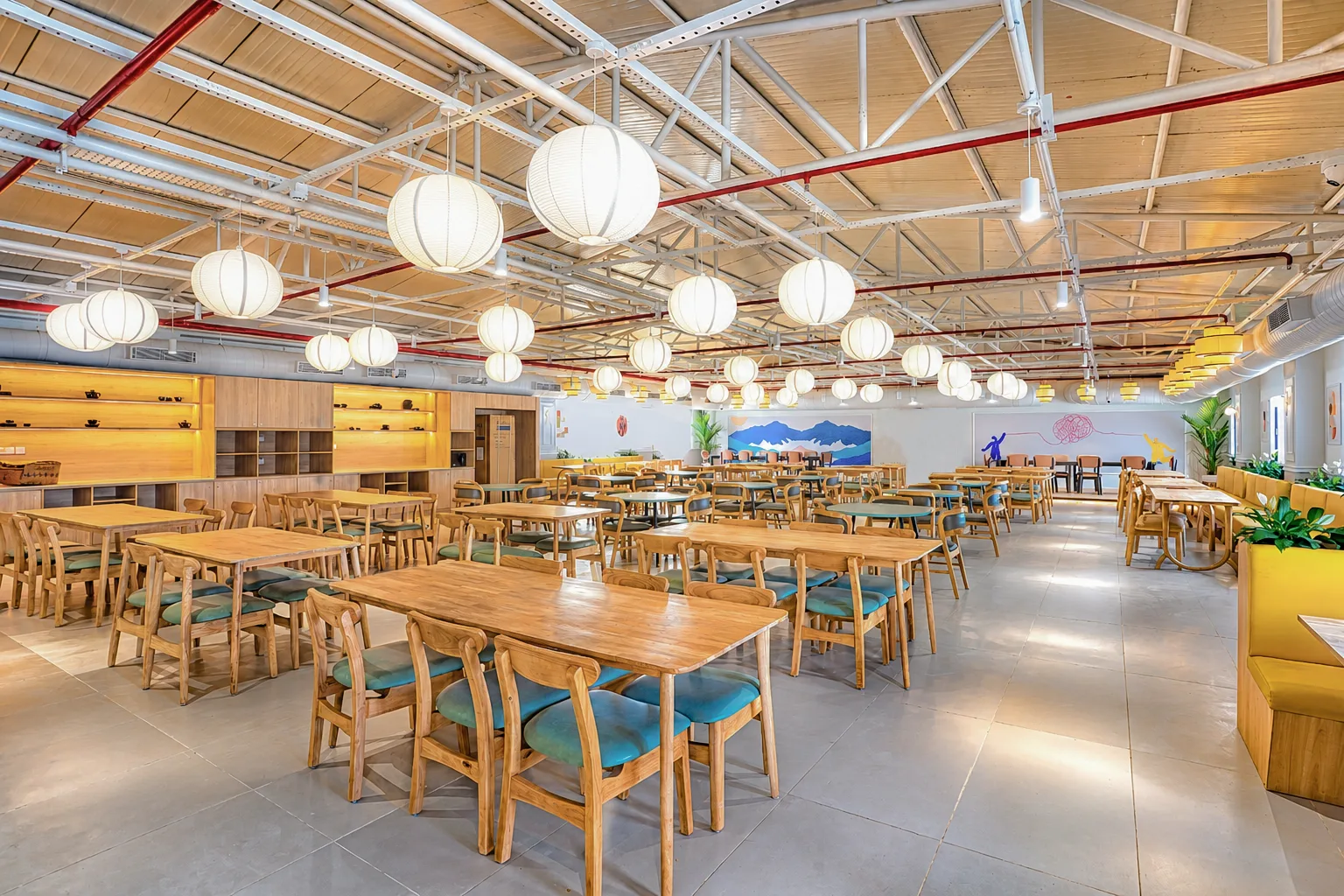 Breakout area at alt.f coworking Begumpet
