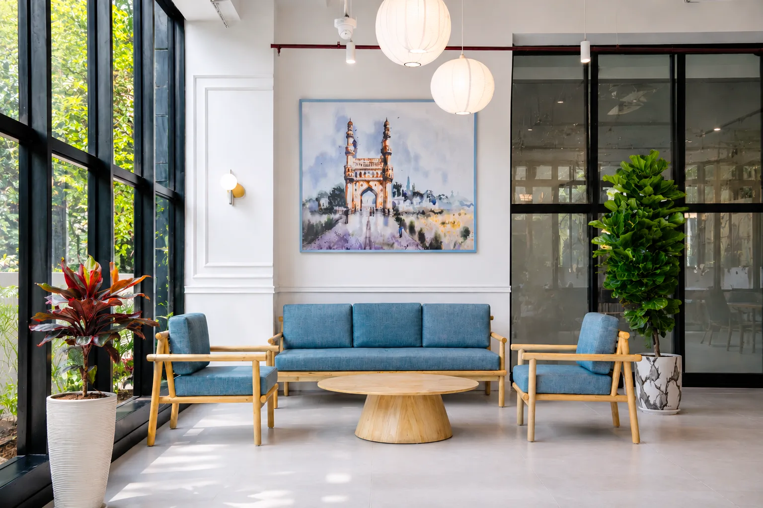 Premium coworking workspace at alt.f Begumpet Hyderabad