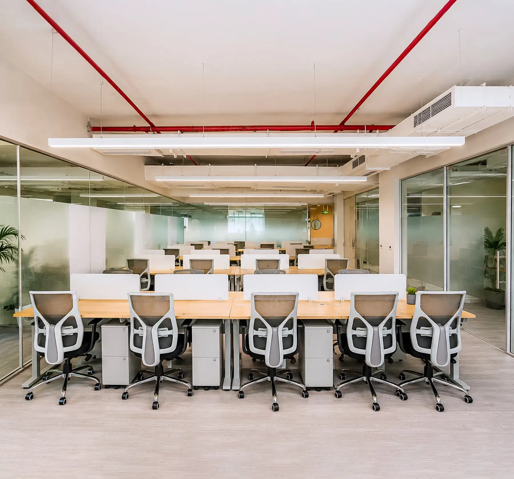 coworking team rooms